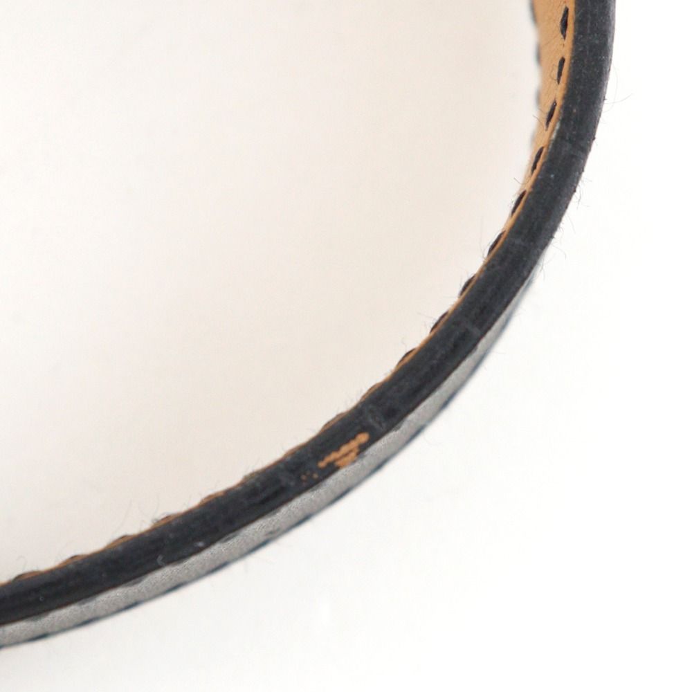 Hermes Logo Bracelet Vauchamonis Black Silver I Bangle — view 4