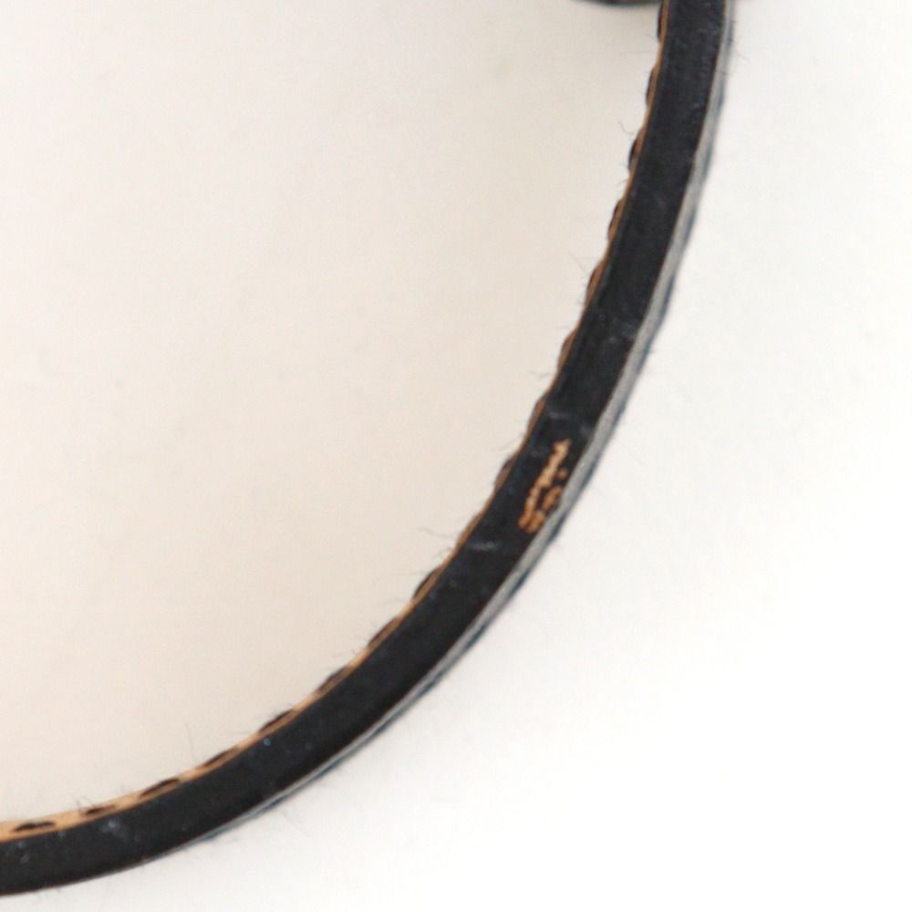 Hermes Logo Bracelet Vauchamonis Black Silver I Bangle — view 6