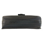 Gucci Black Gold Leather Suede 001 406 Shoulder Bag Pochette — view 9