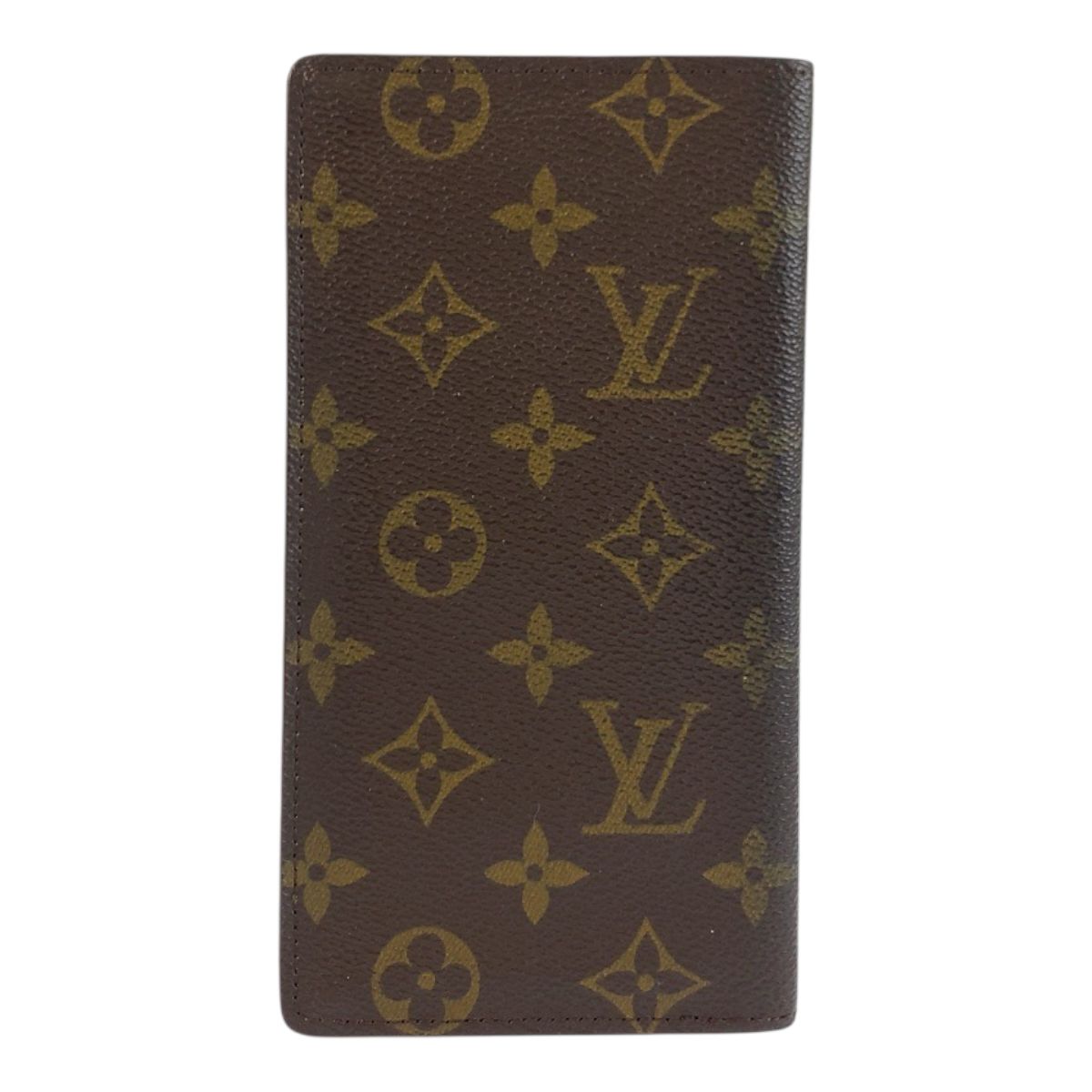 Louis Vuitton Monogram Porte Bal le Carte Cles D Brown Billfold Long — view 2