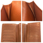 Louis Vuitton Monogram Porte Bal le Carte Cles D Brown Billfold Long — view 7