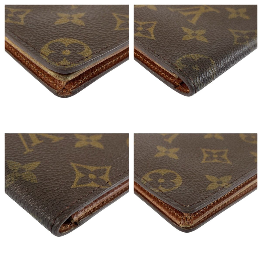 Louis Vuitton Monogram Porte Bal le Carte Cles D Brown Billfold Long — view 5