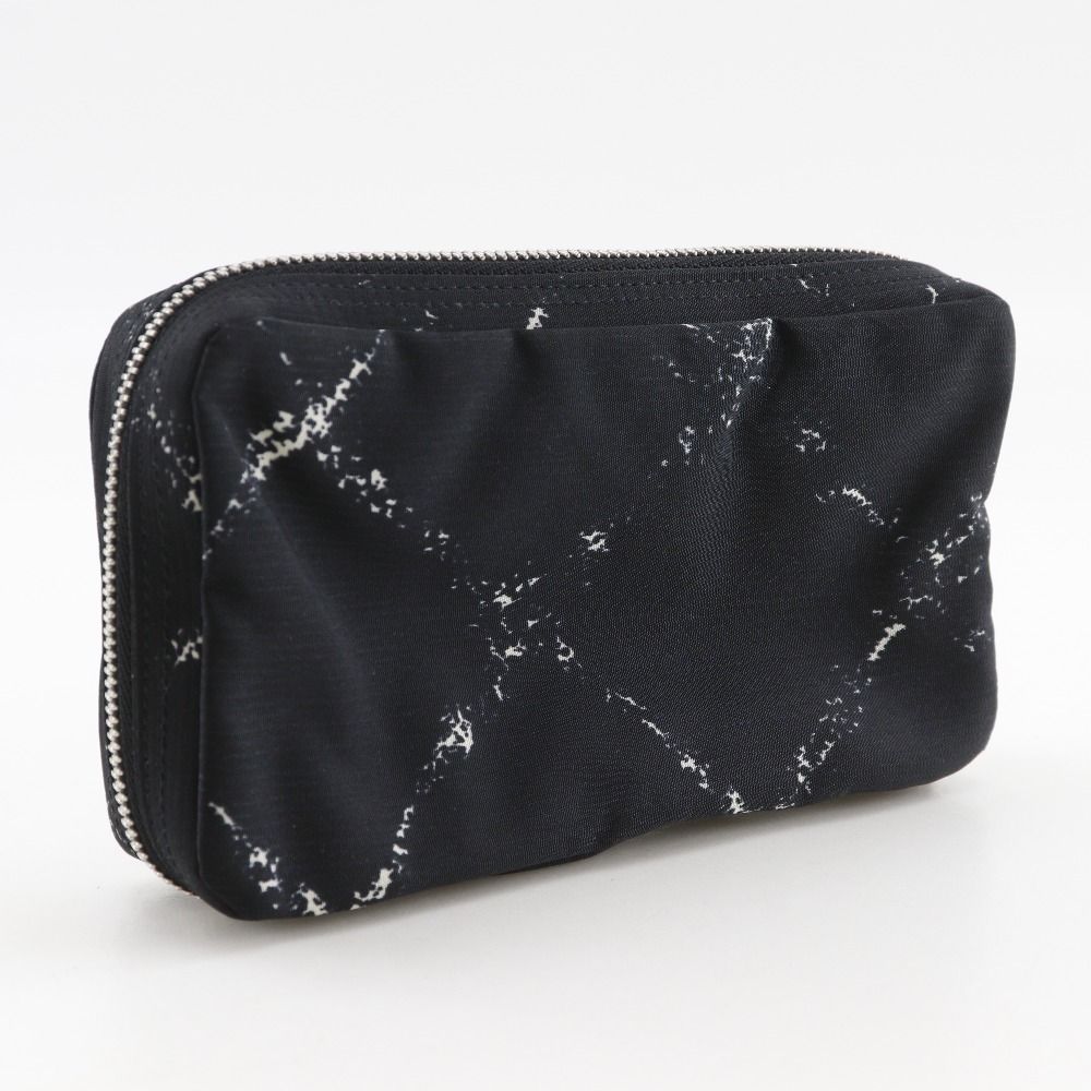Chanel Travel Line Case Nylon Black Pouch — view 3