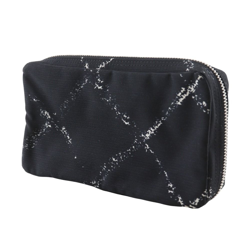 Chanel Travel Line Case Nylon Black Pouch — view 2