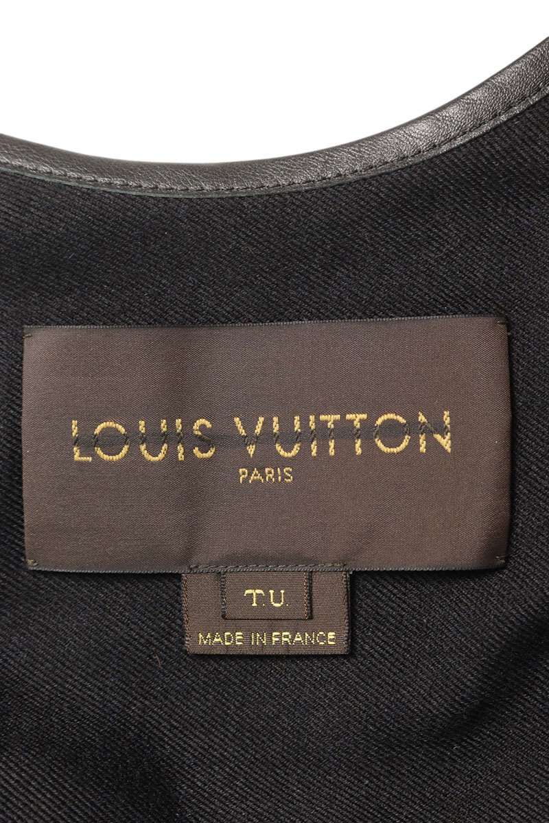Louis Vuitton Silk Blend Cashmere Poncho TU — view 3
