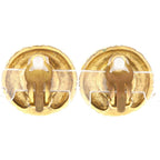 Chanel CC Logo Vintage Gold Plated Earrings — view 3