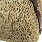 Prada Natural Fiber Basket Bag — view 5