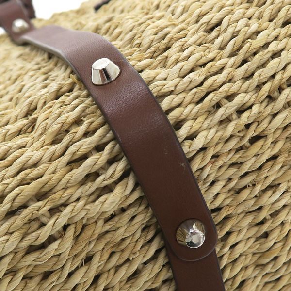 Prada Natural Fiber Basket Bag — view 6