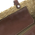 Prada Natural Fiber Basket Bag — view 8