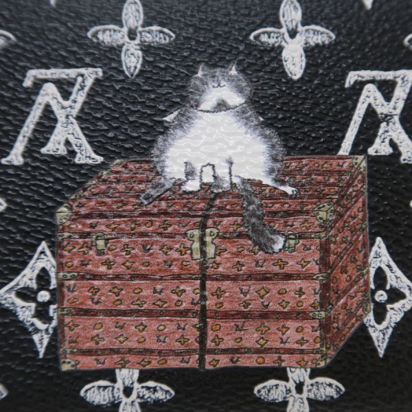 Louis Vuitton Monogram Catgram Zippy Coin Purse — view 6