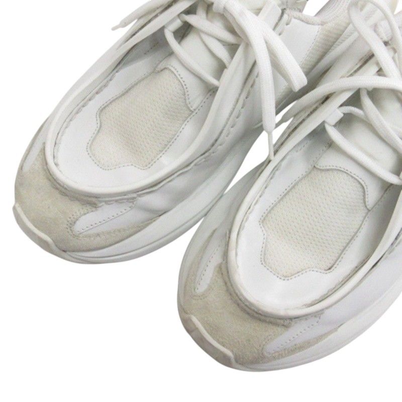 Prada System Low Cut Sneakers Triangle Logo White 7 AA — view 3
