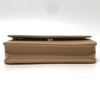 Chanel Shoulder Bag CC Logo Caviar Leather Beige — view 5