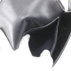 Fendi Zucchino Pochette Gray Shoulder Bag — view 6