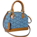 Louis Vuitton Maltage Pre Fall Collection Alma BB Monogram Jacquard Denim — view 2