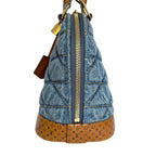 Louis Vuitton Maltage Pre Fall Collection Alma BB Monogram Jacquard Denim — view 4