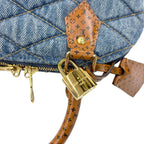 Louis Vuitton Maltage Pre Fall Collection Alma BB Monogram Jacquard Denim — view 9