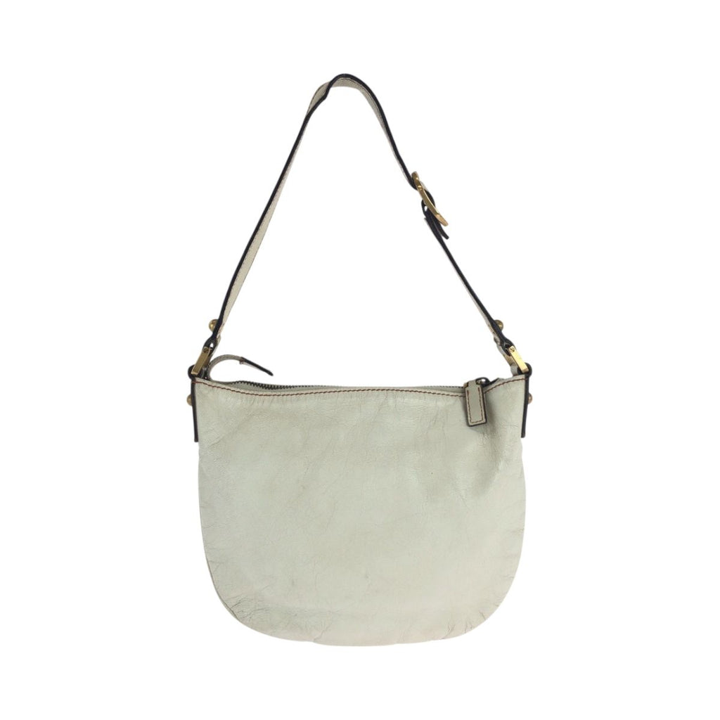 Gucci Soho Interlocking White Gold Leather Hobo Shoulder Bag — view 2