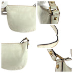 Gucci Soho Interlocking White Gold Leather Hobo Shoulder Bag — view 6