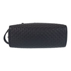 Gucci Micro Guccissima Black Leather Clutch — view 9