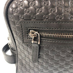 Gucci Micro Guccissima Black Leather Clutch — view 5