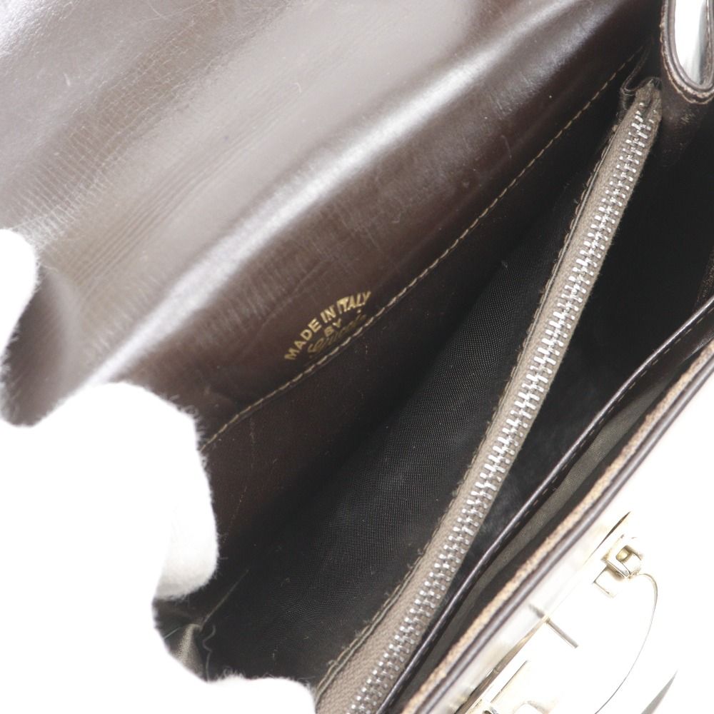 Gucci Vintage Calf Brown Shoulder Bag — view 5