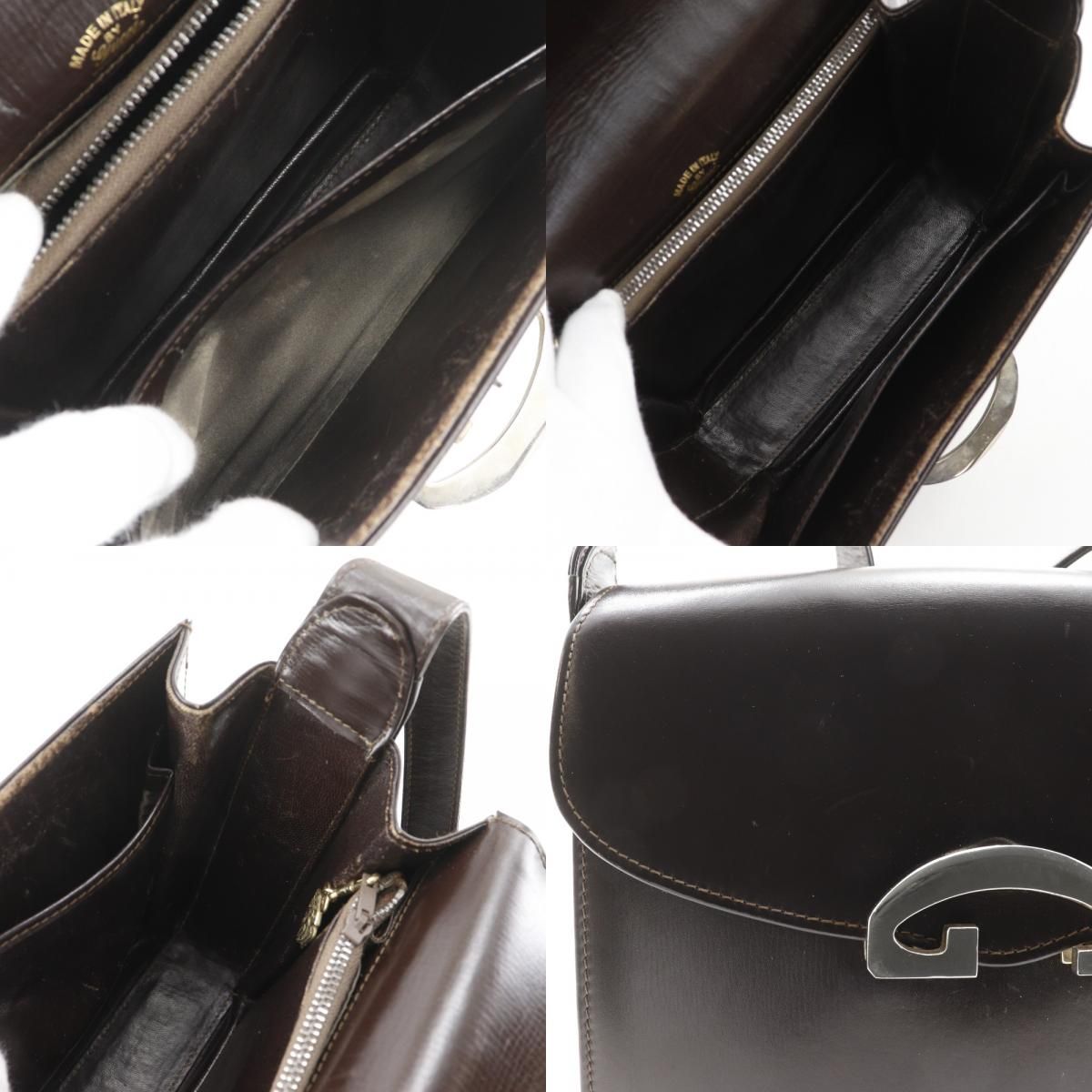 Gucci Vintage Calf Brown Shoulder Bag — view 7