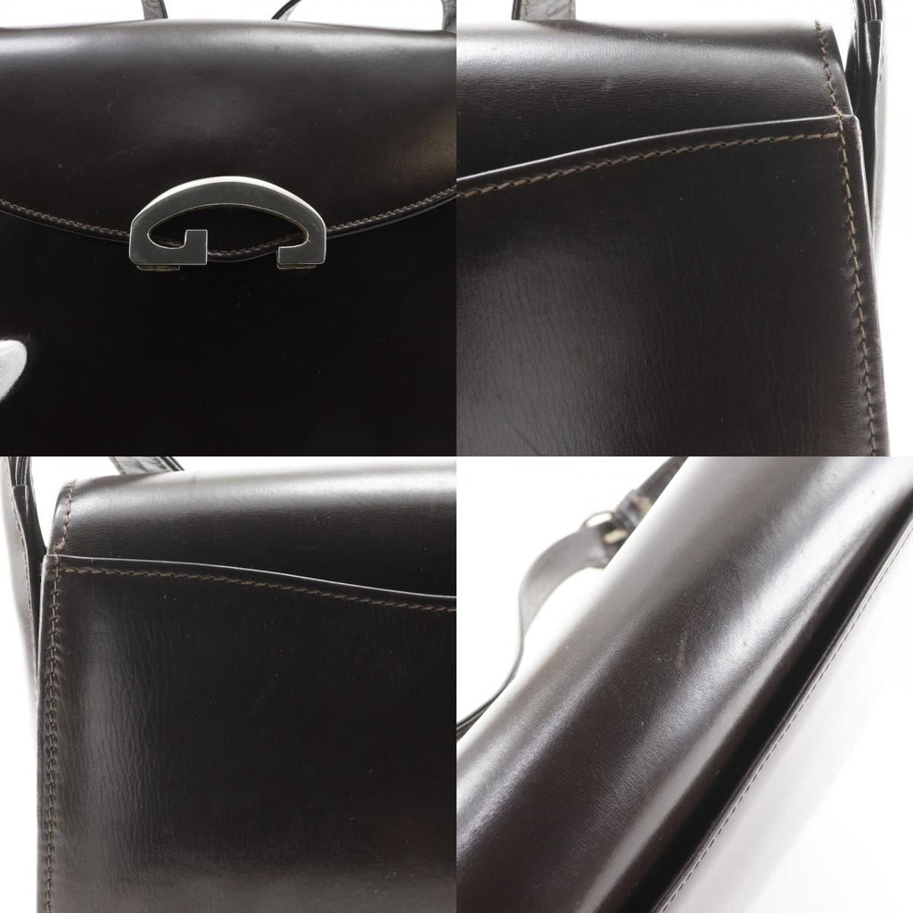 Gucci Vintage Calf Brown Shoulder Bag — view 8