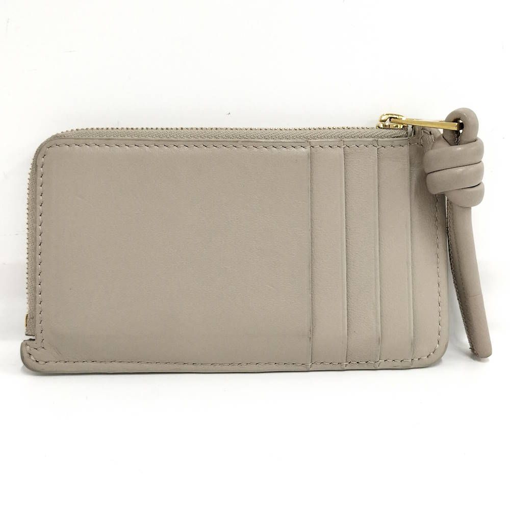 Loewe Wallet Fragment Case Logo Leather Beige — view 2