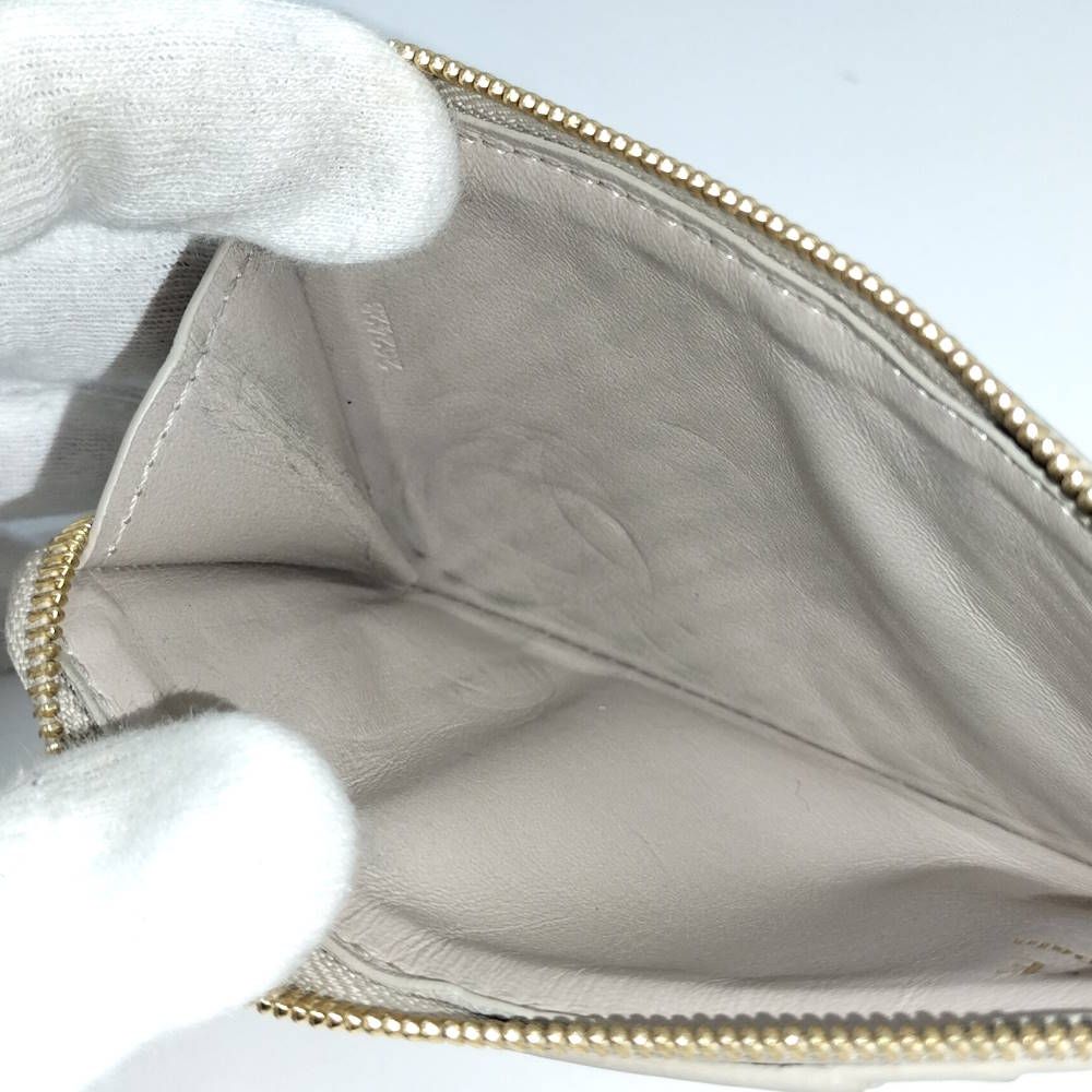 Loewe Wallet Fragment Case Logo Leather Beige — view 8