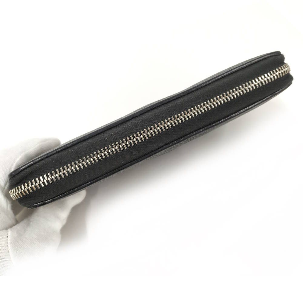 Gucci Zip Around Wallet Interlocking GG Supreme Black — view 6