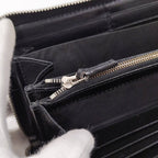 Gucci Zip Around Wallet Interlocking GG Supreme Black — view 7