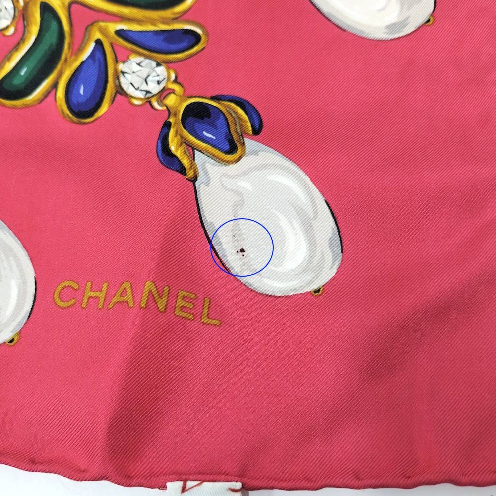 Chanel Scarf Red — view 6