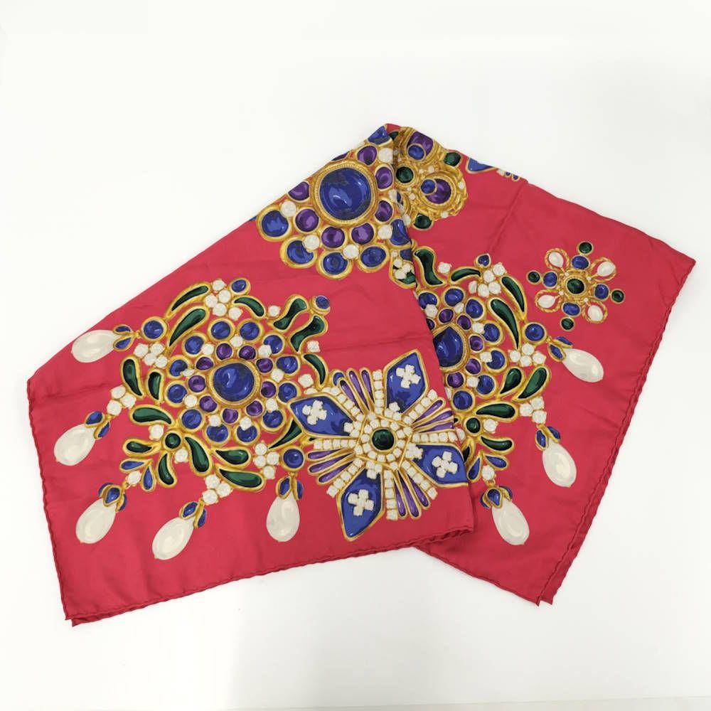 Chanel Scarf Red — view 3