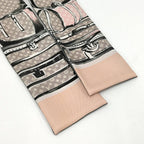 Louis Vuitton Bandeau Trunk Scarf Silk Pink — view 4