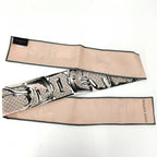 Louis Vuitton Bandeau Trunk Scarf Silk Pink — view 2