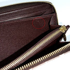 Louis Vuitton Zip Around Wallet Zippy Monogram Idylle Sepia — view 9