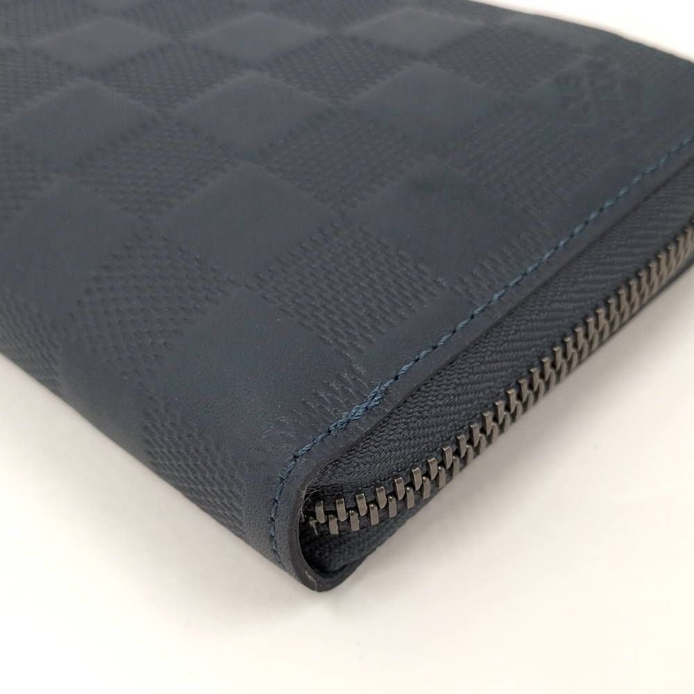 Louis Vuitton Zippy Wallet Vertical Zip Around Damier Infini — view 6