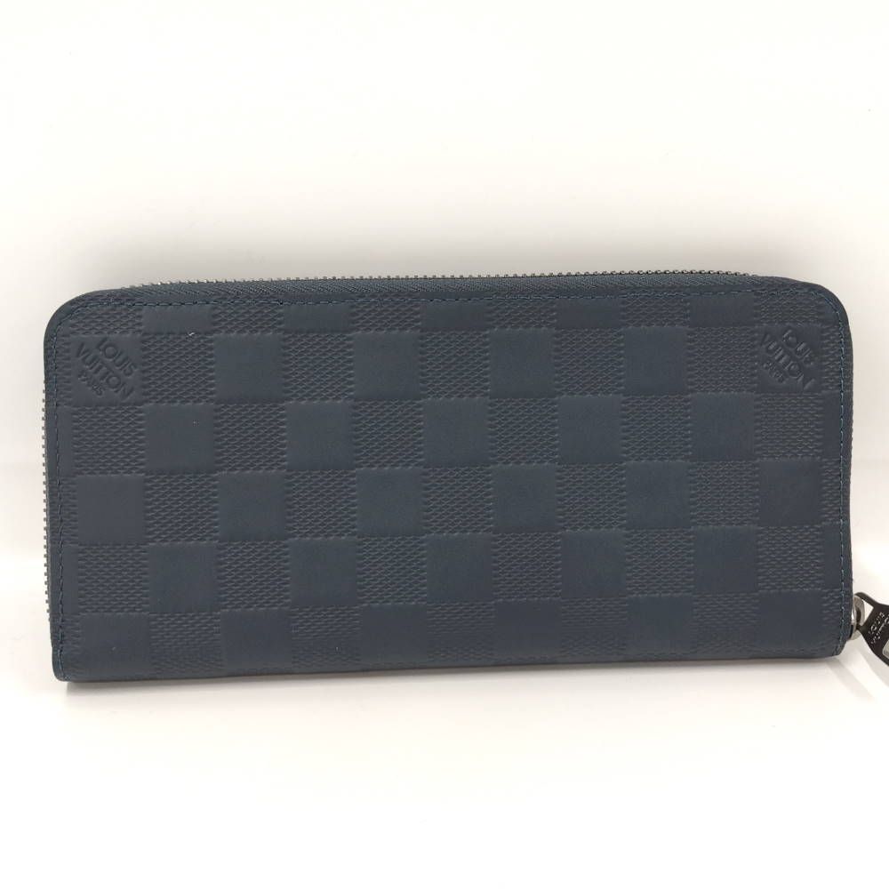 Louis Vuitton Zippy Wallet Vertical Zip Around Damier Infini — view 3