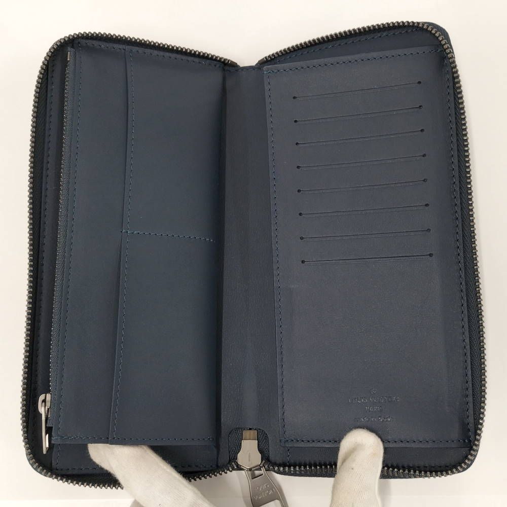 Louis Vuitton Zippy Wallet Vertical Zip Around Damier Infini — view 2