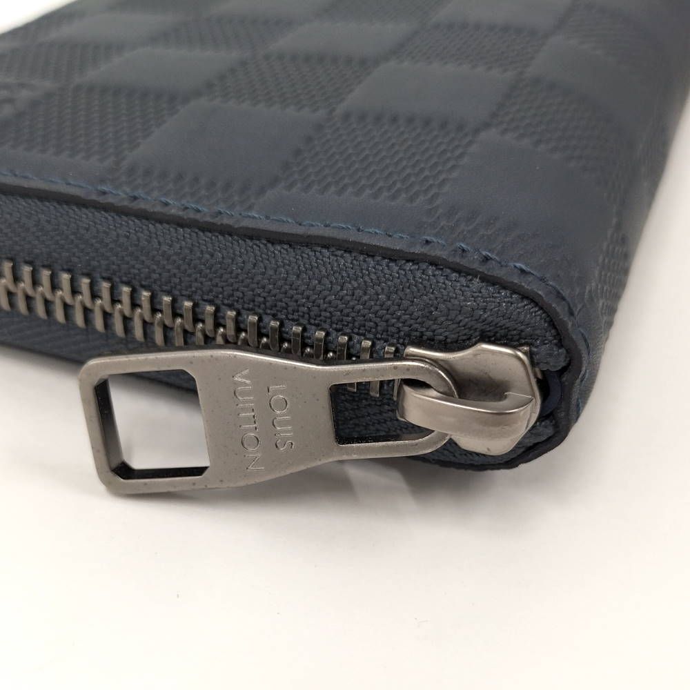 Louis Vuitton Zippy Wallet Vertical Zip Around Damier Infini — view 4