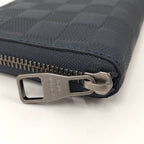 Louis Vuitton Zippy Wallet Vertical Zip Around Damier Infini — view 4
