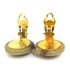 Hermes Earrings Brown — view 4