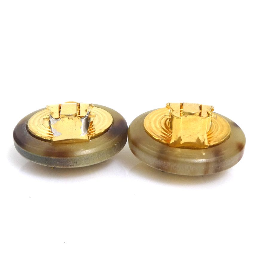Hermes Earrings Brown — view 6