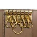 Saint Laurent Key Case Leather Brown