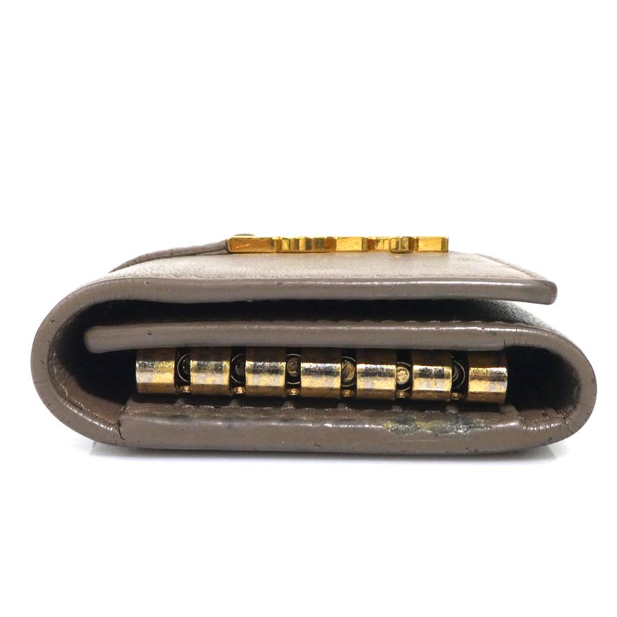 Saint Laurent Key Case Leather Brown