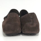 Gucci Driving Shoes Horsebit Suede Brown 8 — view 5