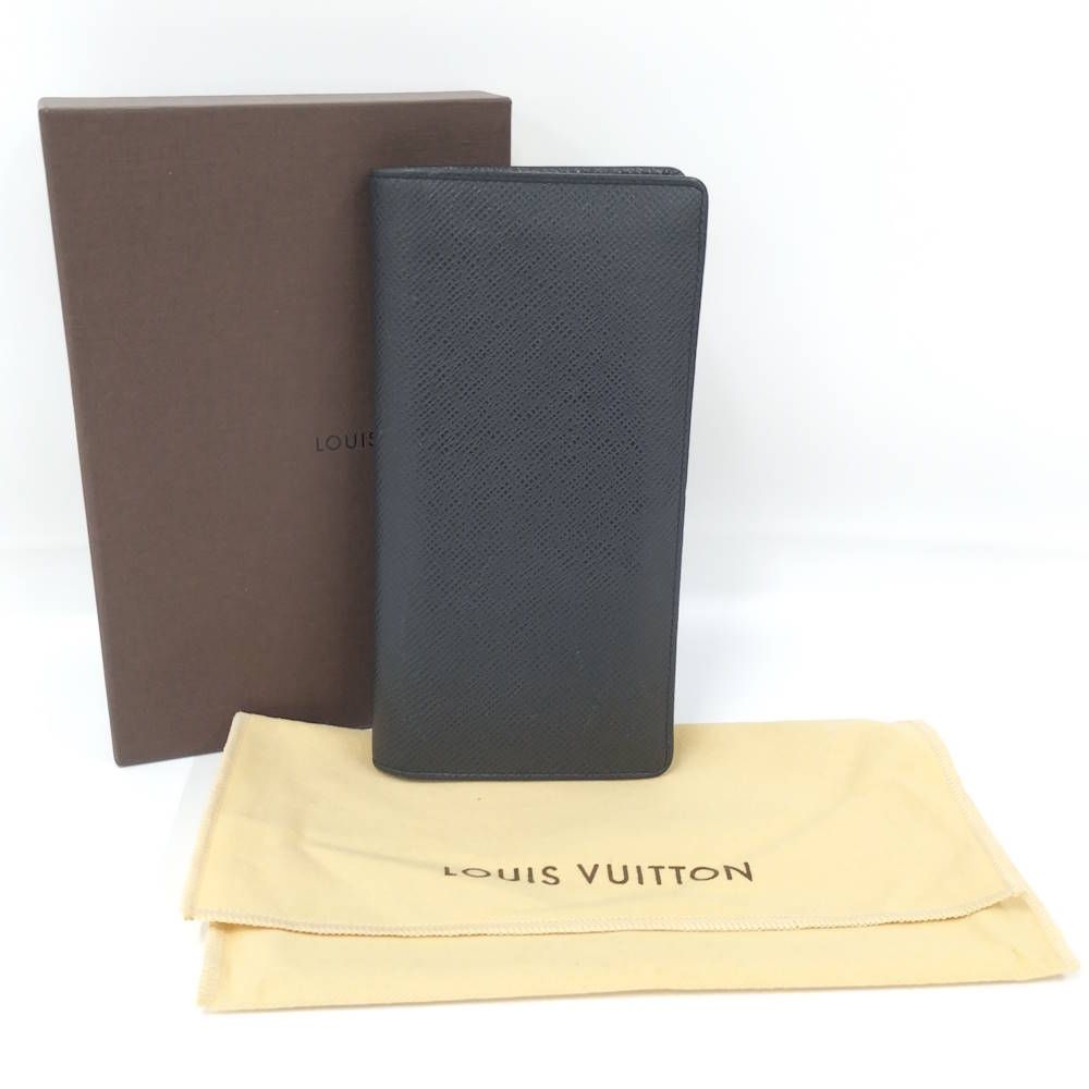 Louis Vuitton Portefeuille Plaza Long Wallet Taiga — view 9