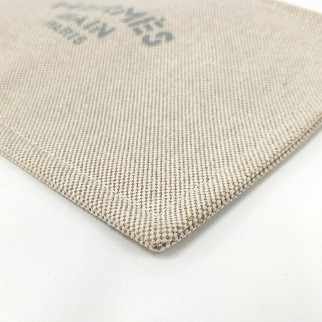Hermes New Yachting PM Pouch Canvas Beige — view 3