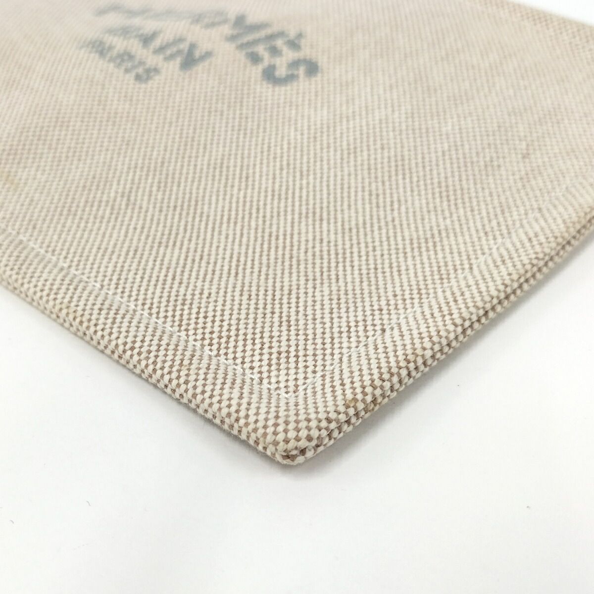 Hermes New Yachting PM Pouch Canvas Beige — view 3