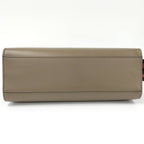 Gucci 2-Way Shoulder Bag Nimfair Leather Grey Bamboo — view 7